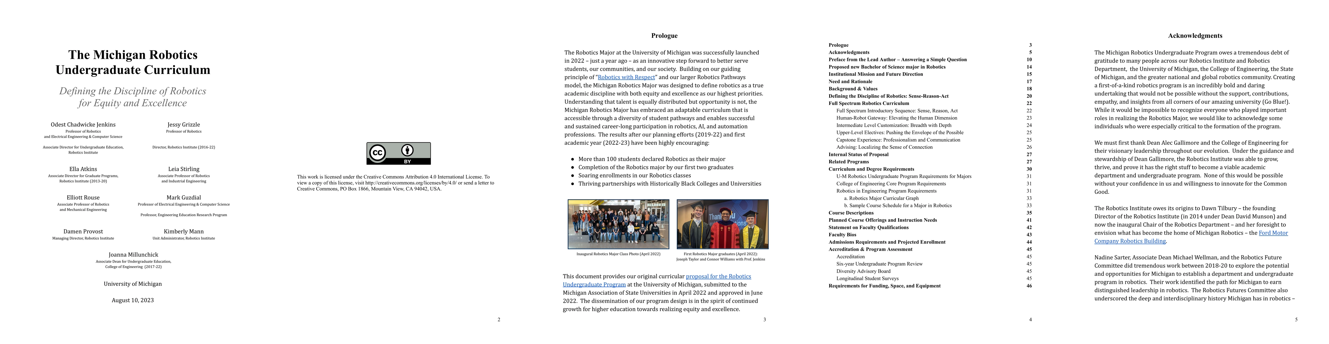Thumbnail for The Michigan Robotics Undergraduate Curriculum: Defining the Discipline
  of Robotics for Equity and Excellence