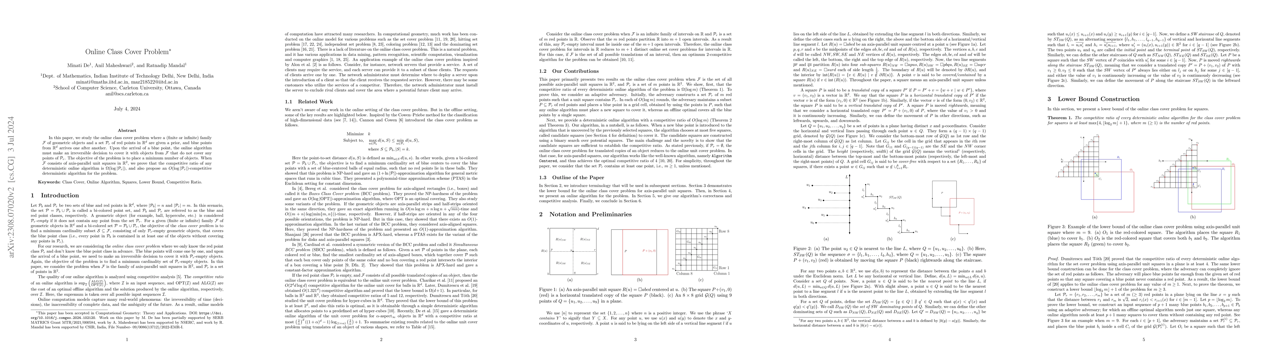 Thumbnail for Online Class Cover Problem