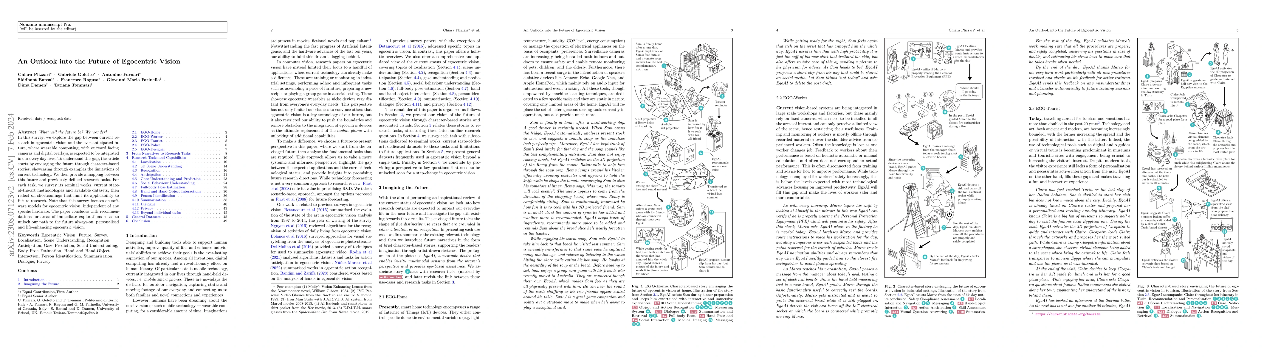 Thumbnail for An Outlook into the Future of Egocentric Vision