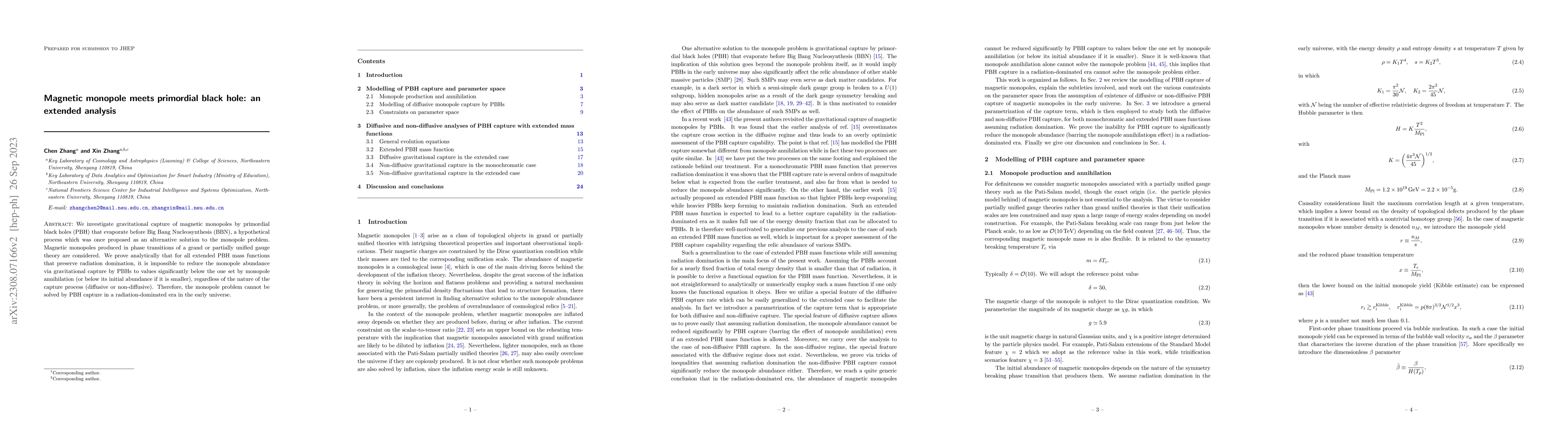Thumbnail for Magnetic monopole meets primordial black hole: an extended analysis