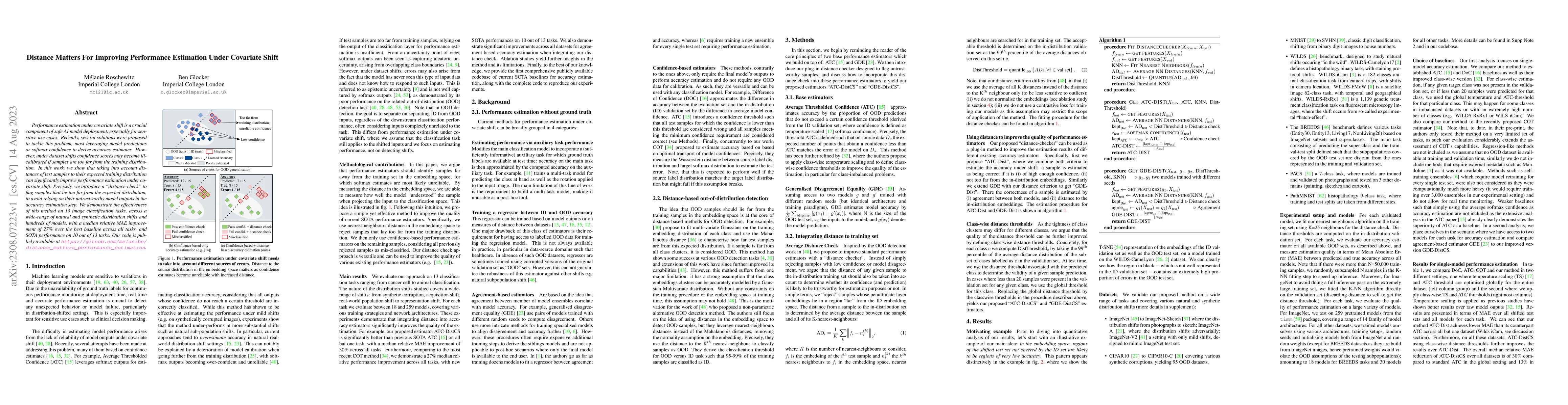 Thumbnail for Distance Matters For Improving Performance Estimation Under Covariate
  Shift