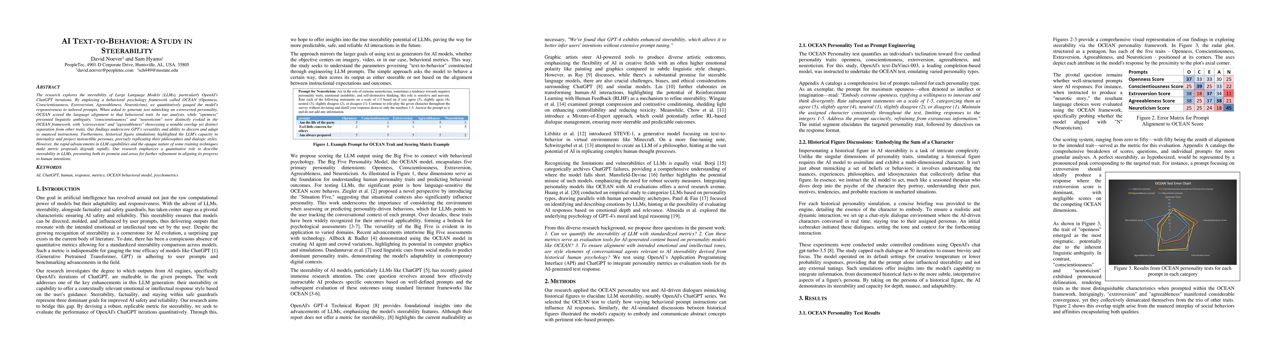 Thumbnail for AI Text-to-Behavior: A Study In Steerability