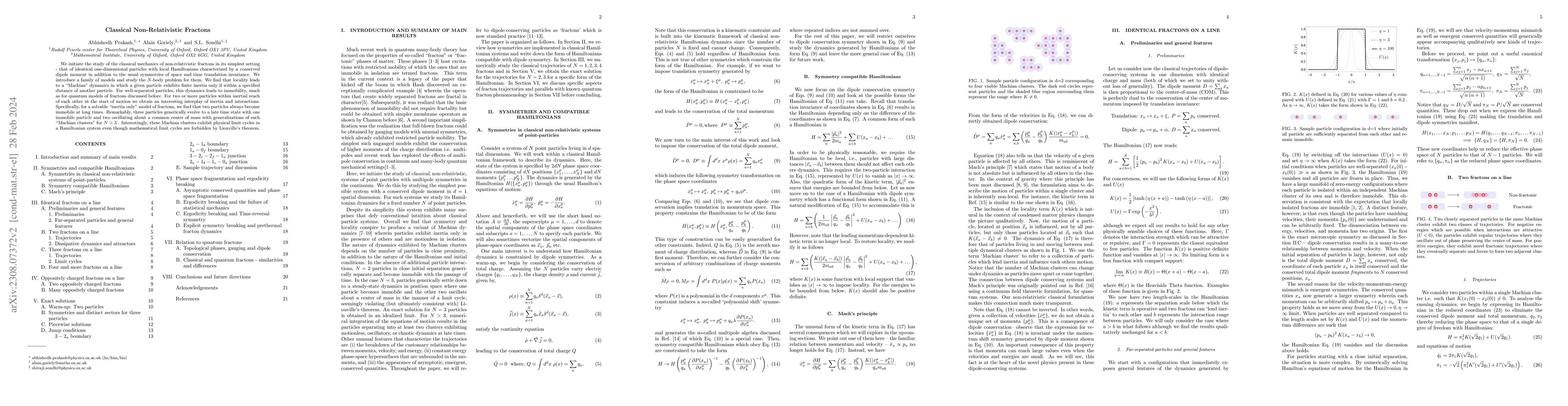 Thumbnail for Classical Non-Relativistic Fractons