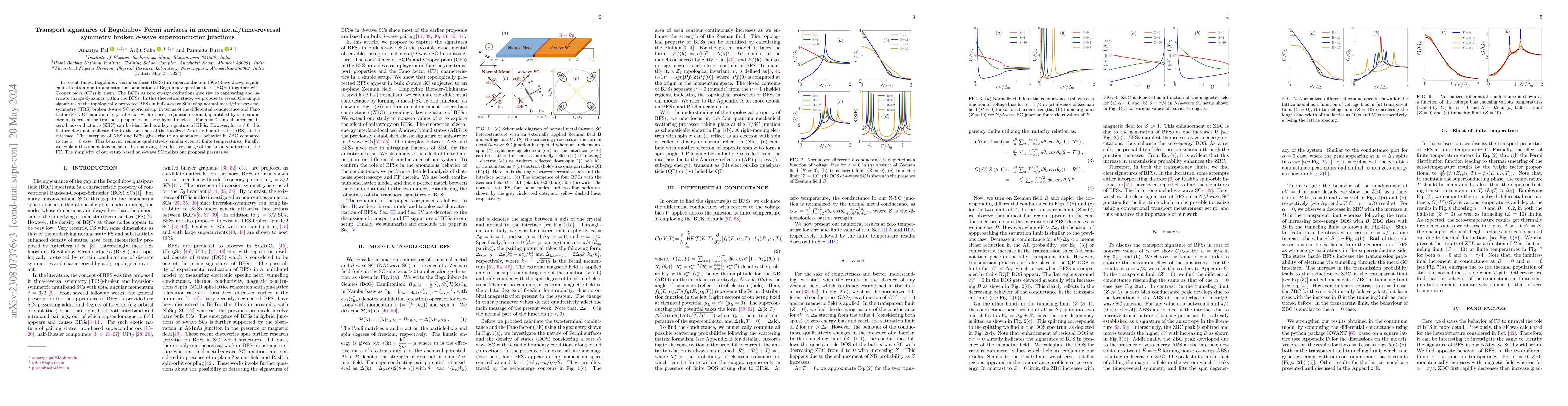 Thumbnail for Transport signatures of Bogoliubov Fermi surfaces in normal
  metal/time-reversal symmetry broken $d$-wave superconductor junctions
