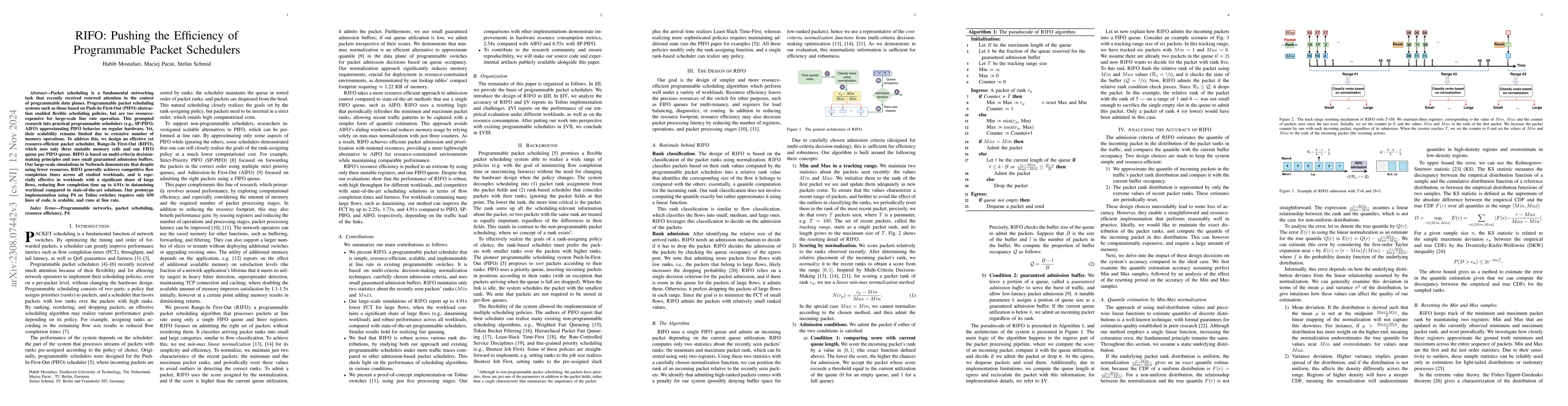 Thumbnail for RIFO: Pushing the Efficiency of Programmable Packet Schedulers