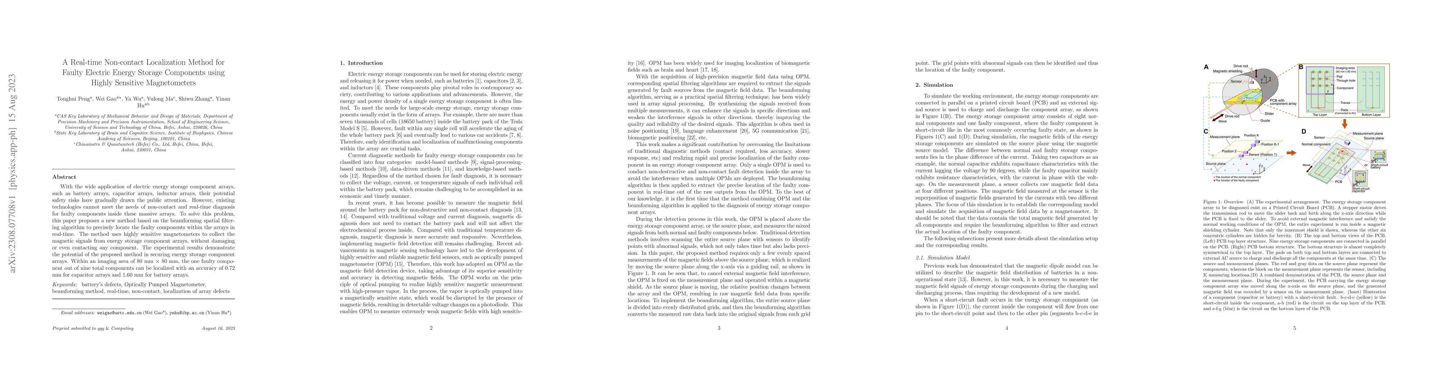 Thumbnail for A Real-time Non-contact Localization Method for Faulty Electric Energy
  Storage Components using Highly Sensitive Magnetometers