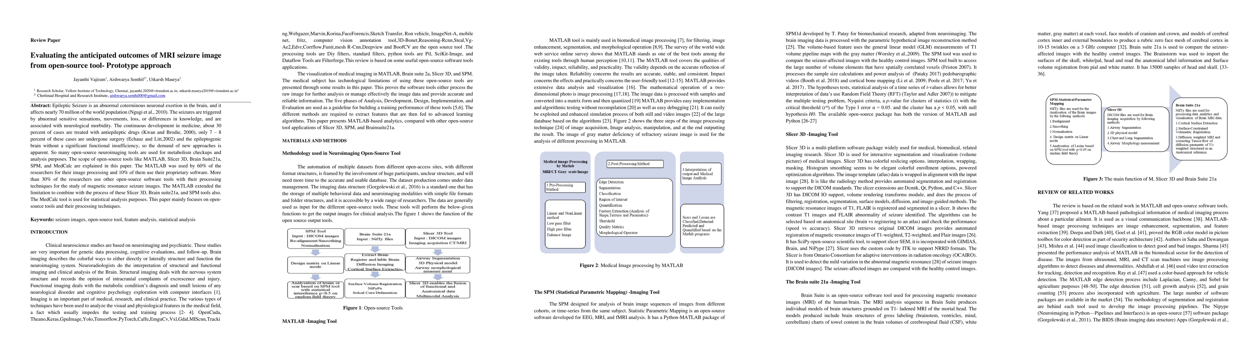 Thumbnail for Evaluating the anticipated outcomes of MRI seizure image from
  open-source tool- Prototype approach