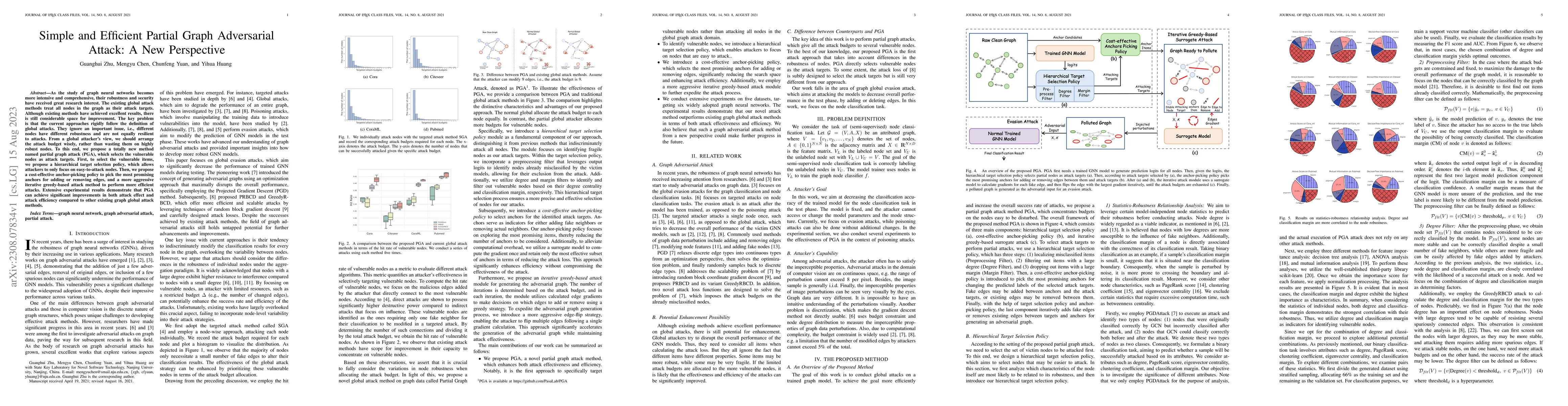 Thumbnail for Simple and Efficient Partial Graph Adversarial Attack: A New Perspective