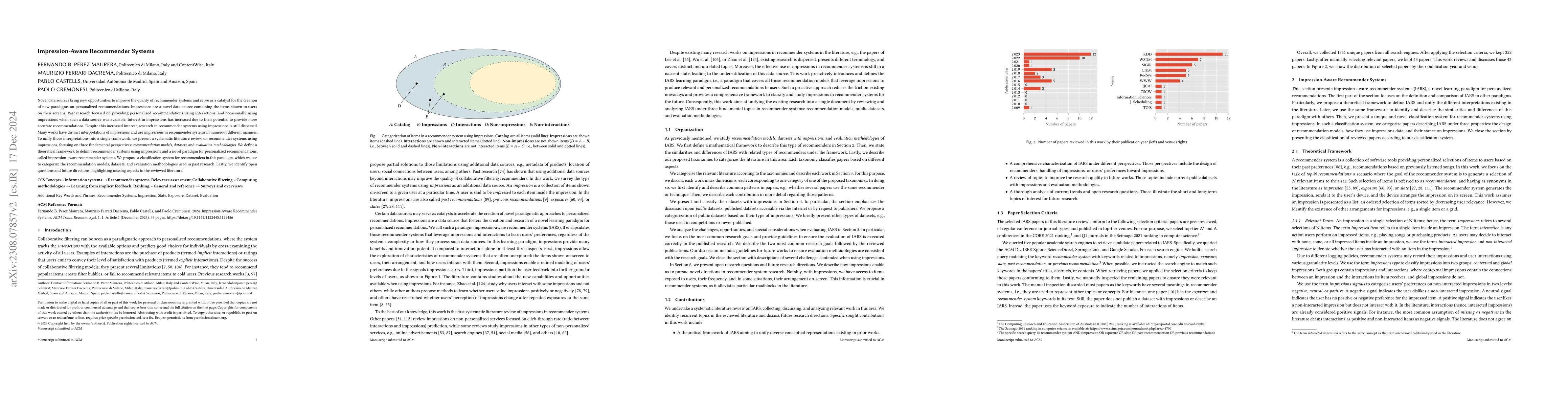 Thumbnail for Impression-Aware Recommender Systems