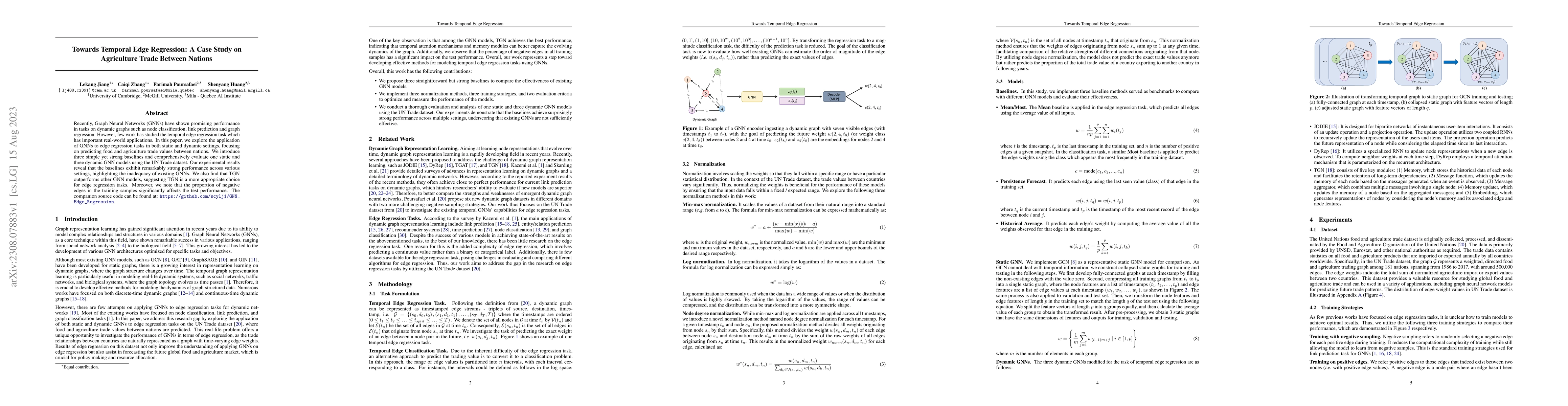 Thumbnail for Towards Temporal Edge Regression: A Case Study on Agriculture Trade
  Between Nations
