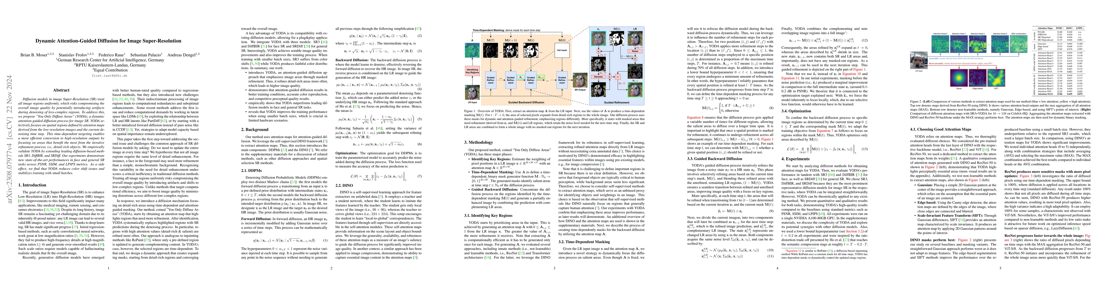 Thumbnail for Dynamic Attention-Guided Diffusion for Image Super-Resolution