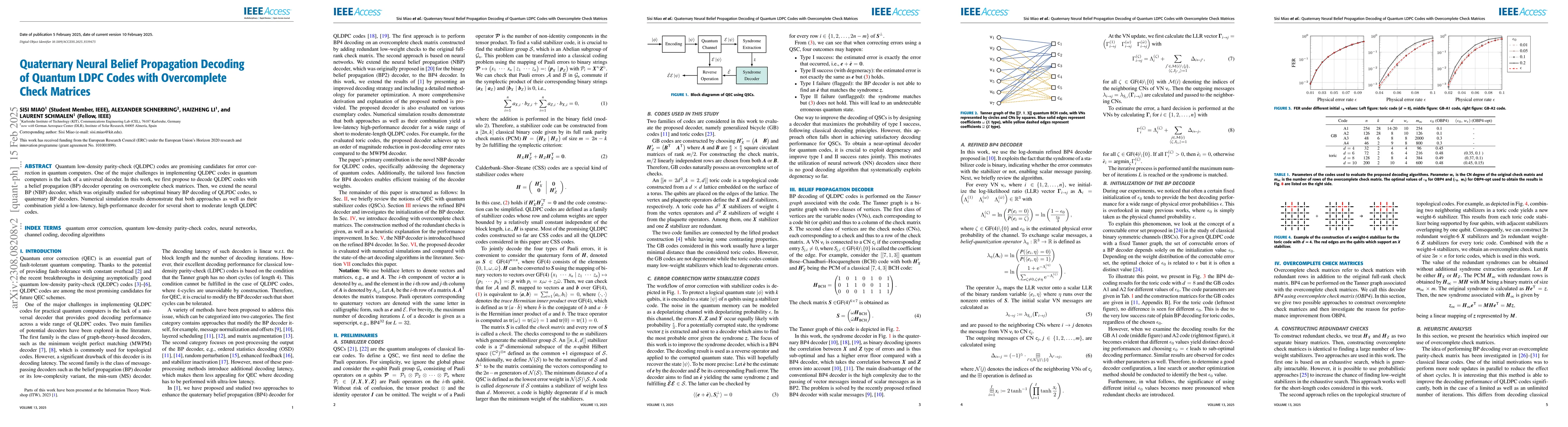 Thumbnail for Quaternary Neural Belief Propagation Decoding of Quantum LDPC Codes with
  Overcomplete Check Matrices