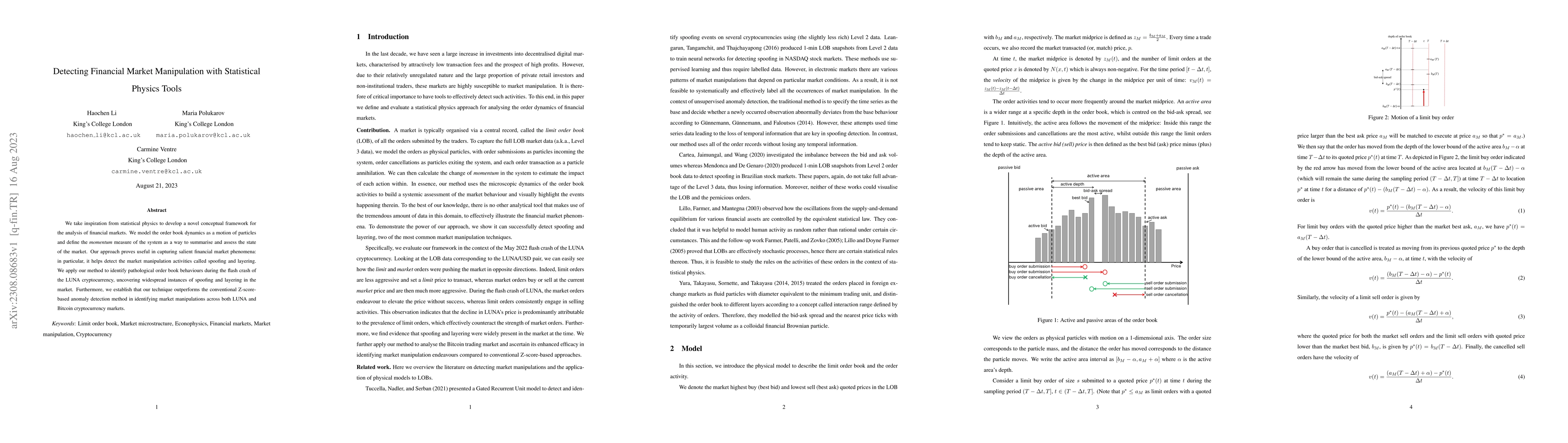 Thumbnail for Detecting Financial Market Manipulation with Statistical Physics Tools