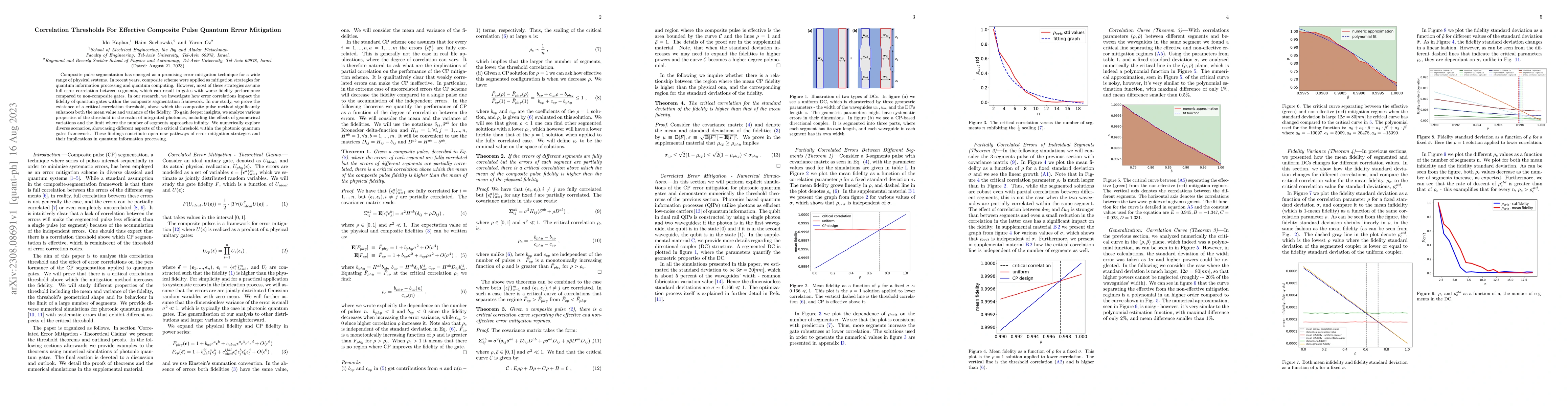 Thumbnail for Correlation thresholds for effective composite pulse quantum error
  mitigation