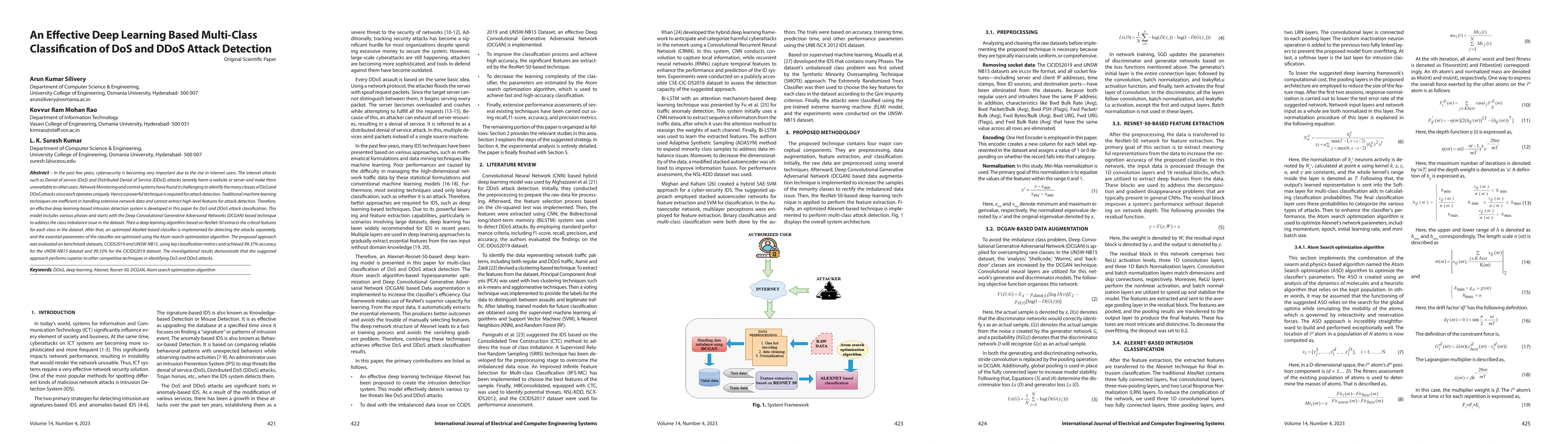 Thumbnail for An Effective Deep Learning Based Multi-Class Classification of DoS and
  DDoS Attack Detection
