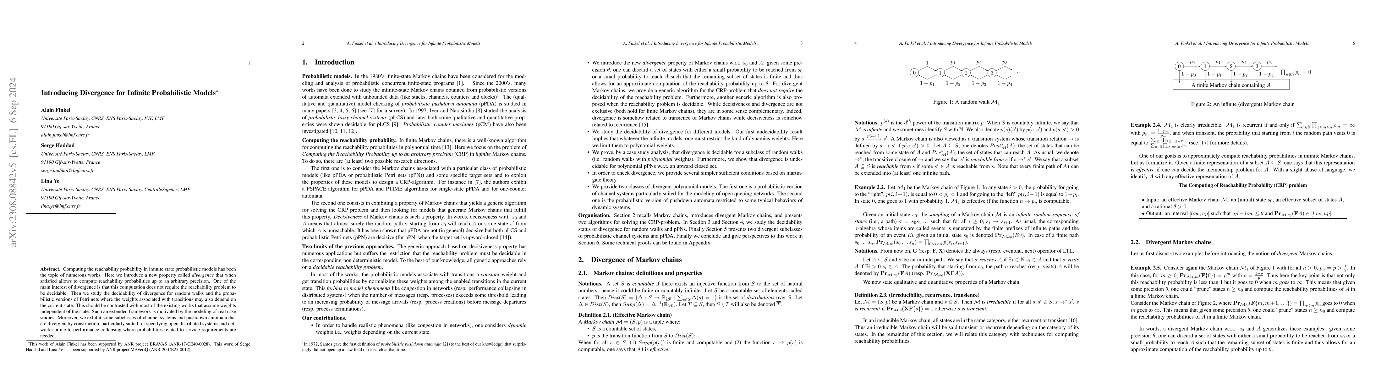 Thumbnail for Introducing Divergence for Infinite Probabilistic Models