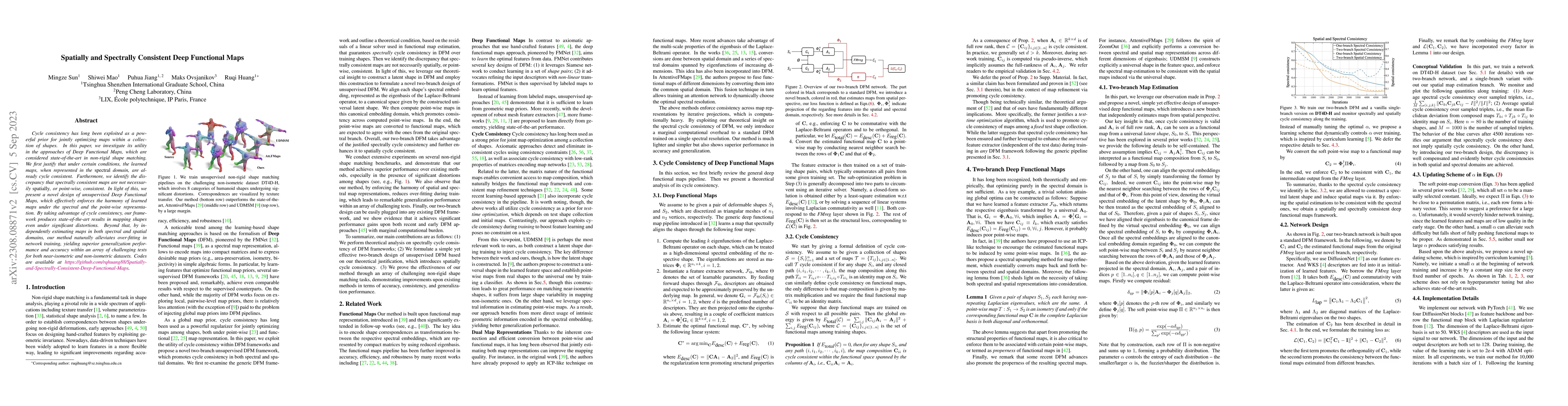 Thumbnail for Spatially and Spectrally Consistent Deep Functional Maps