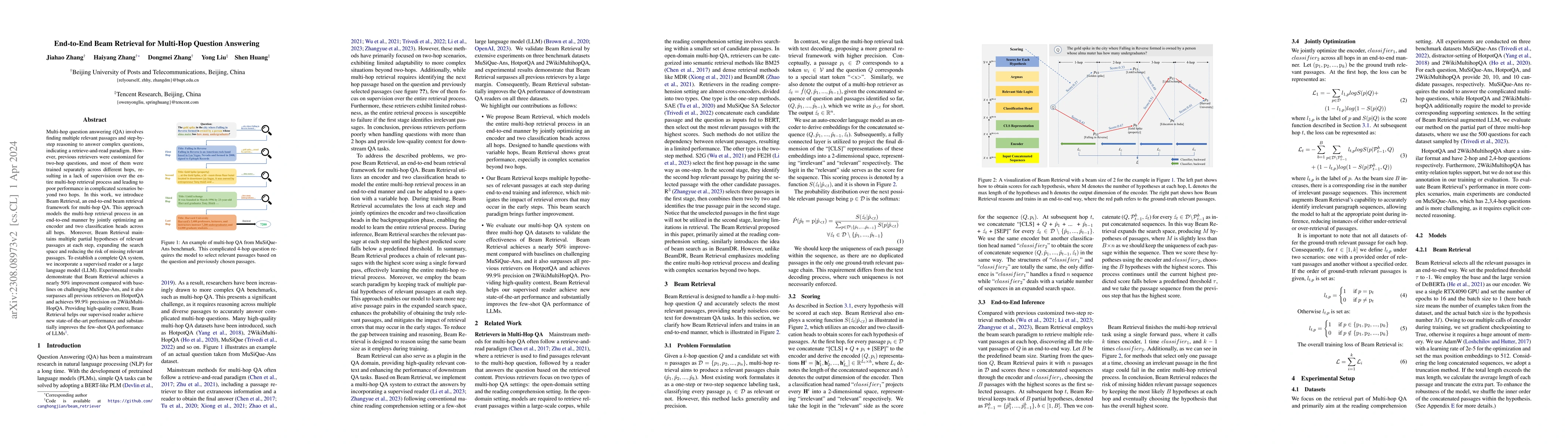 Thumbnail for End-to-End Beam Retrieval for Multi-Hop Question Answering