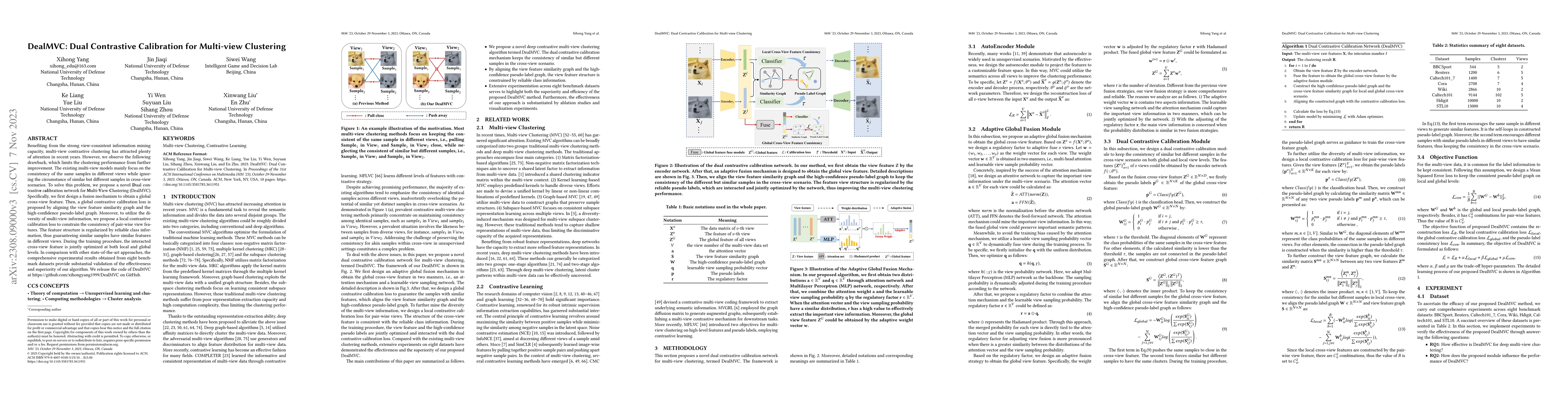 Thumbnail for DealMVC: Dual Contrastive Calibration for Multi-view Clustering