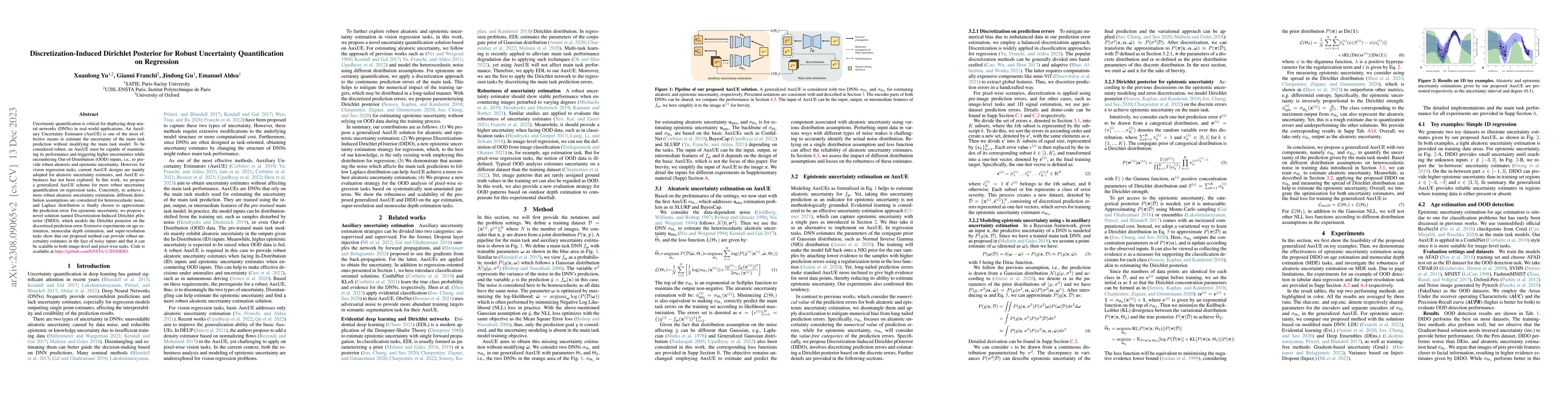 Thumbnail for Discretization-Induced Dirichlet Posterior for Robust Uncertainty
  Quantification on Regression
