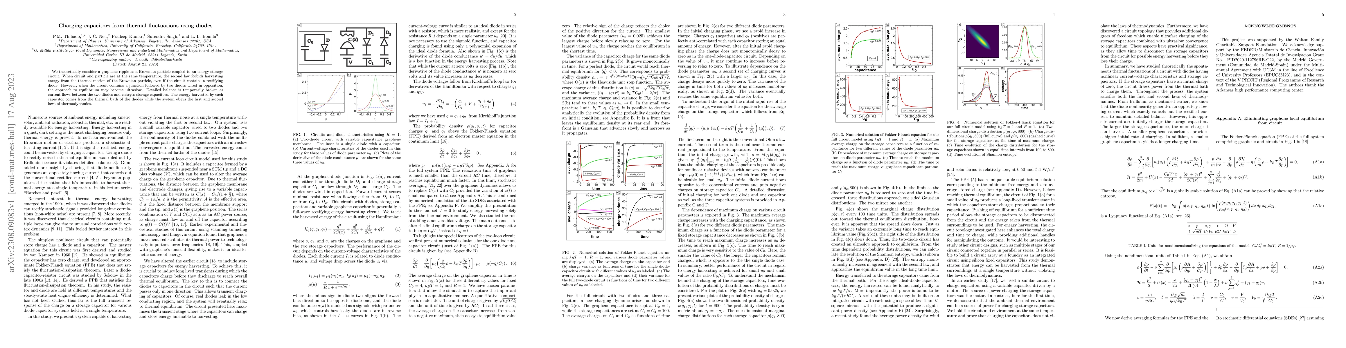 Thumbnail for Charging capacitors from thermal fluctuations using diodes