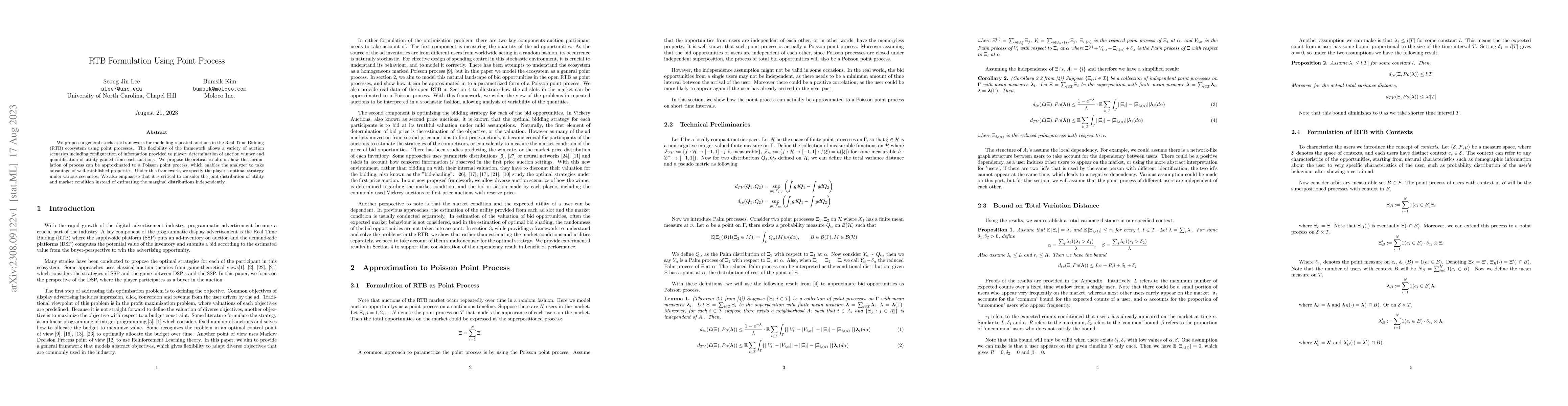 Thumbnail for RTB Formulation Using Point Process