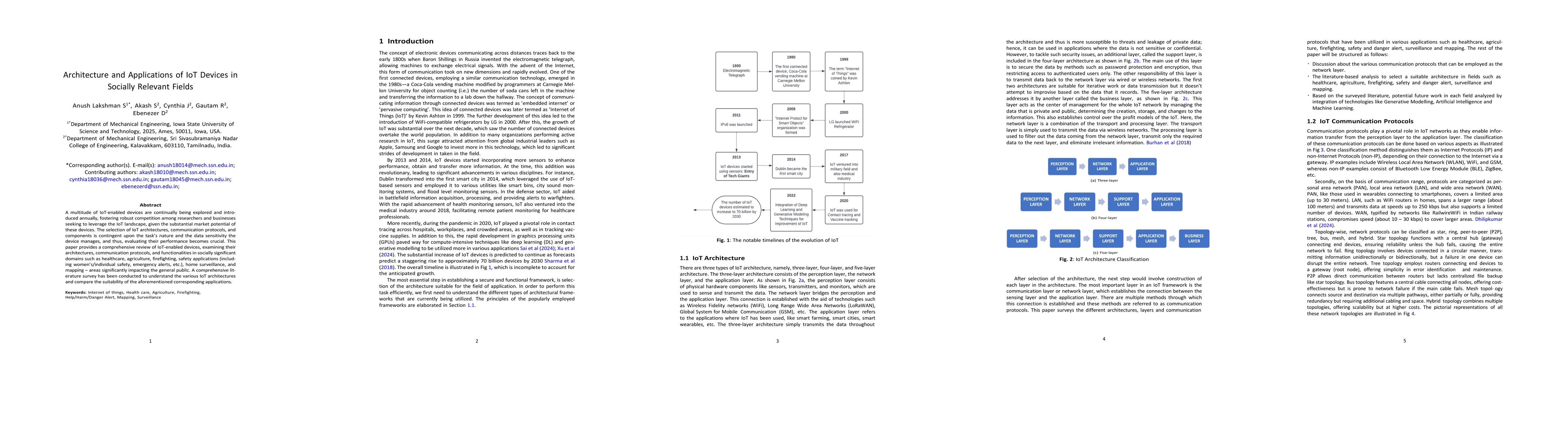 Thumbnail for Architecture and Applications of IoT Devices in Socially Relevant Fields