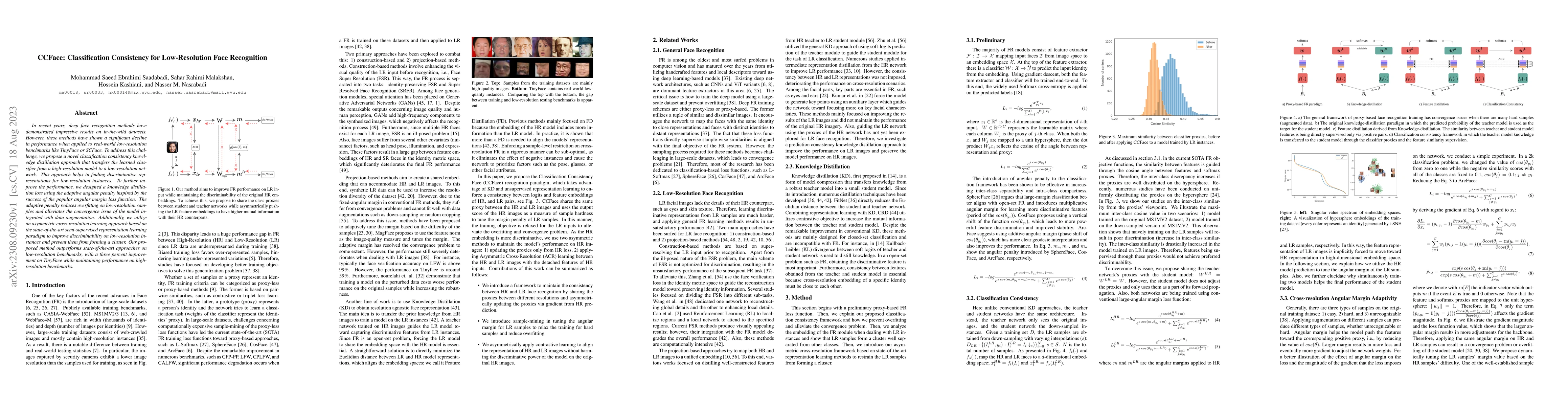 Thumbnail for CCFace: Classification Consistency for Low-Resolution Face Recognition