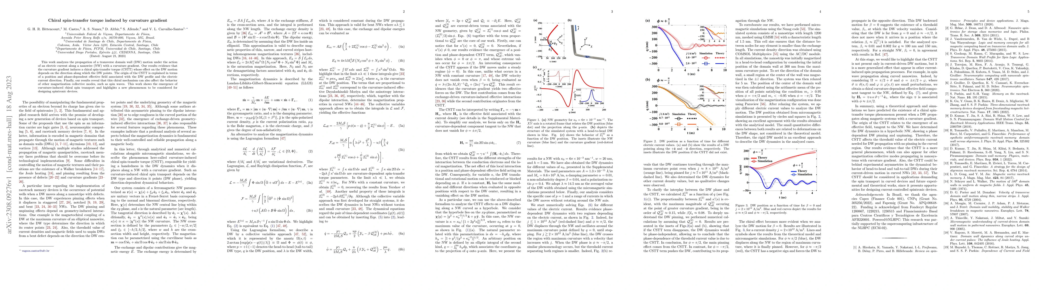 Thumbnail for Chiral spin-transfer torque induced by curvature gradient