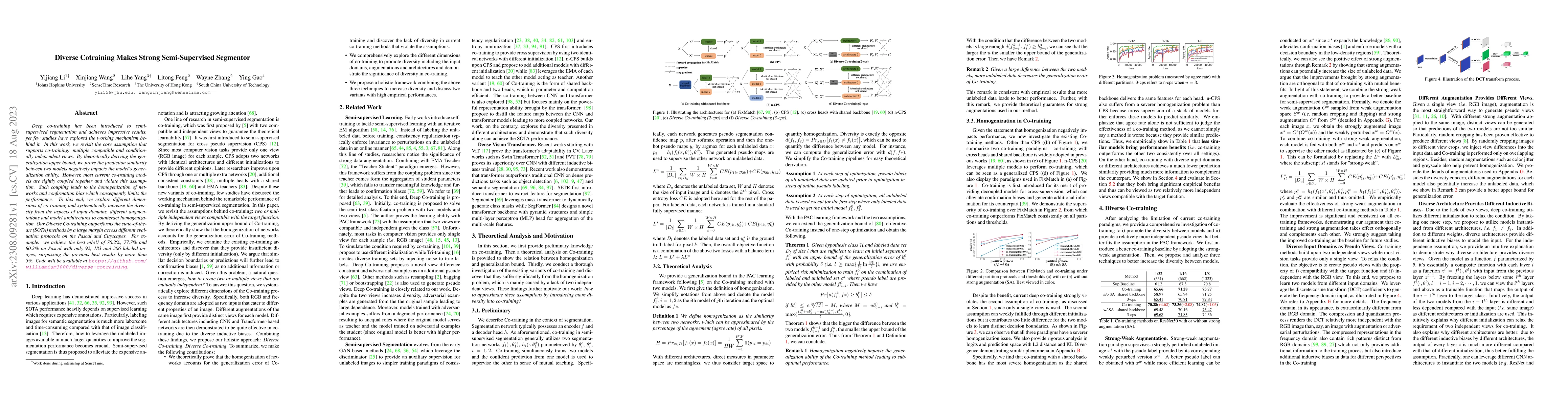 Thumbnail for Diverse Cotraining Makes Strong Semi-Supervised Segmentor