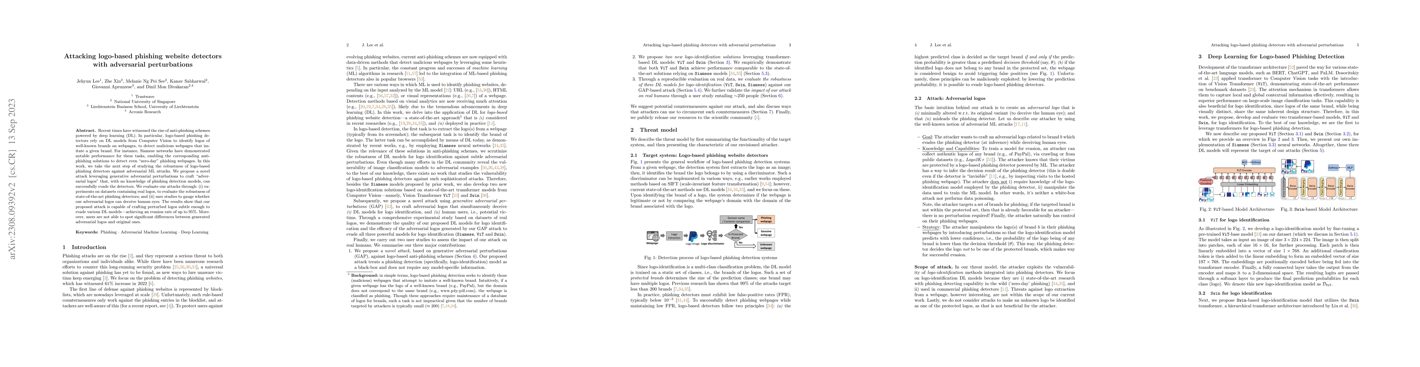 Thumbnail for Attacking logo-based phishing website detectors with adversarial
  perturbations