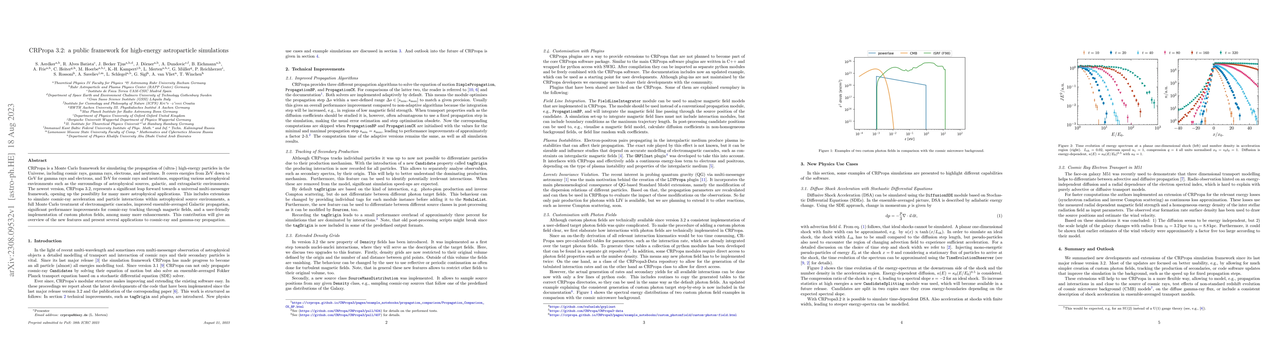 Thumbnail for CRPropa 3.2: a public framework for high-energy astroparticle
  simulations