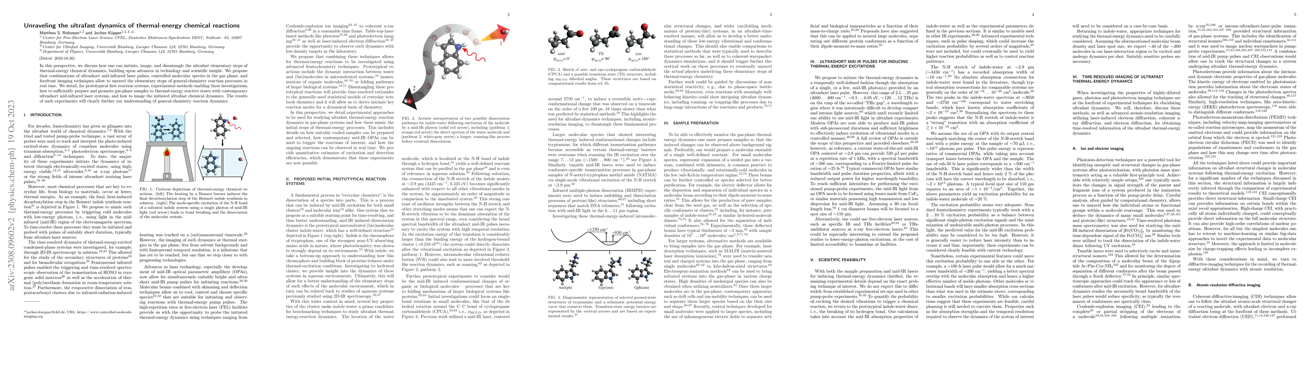 Thumbnail for Unraveling the ultrafast dynamics of thermal-energy chemical reactions