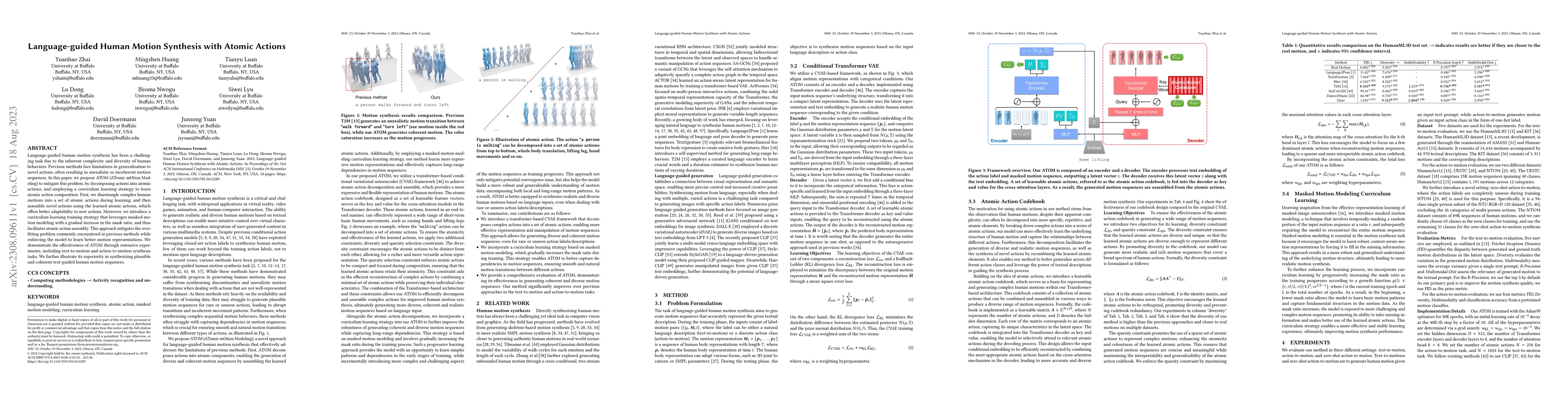 Thumbnail for Language-guided Human Motion Synthesis with Atomic Actions