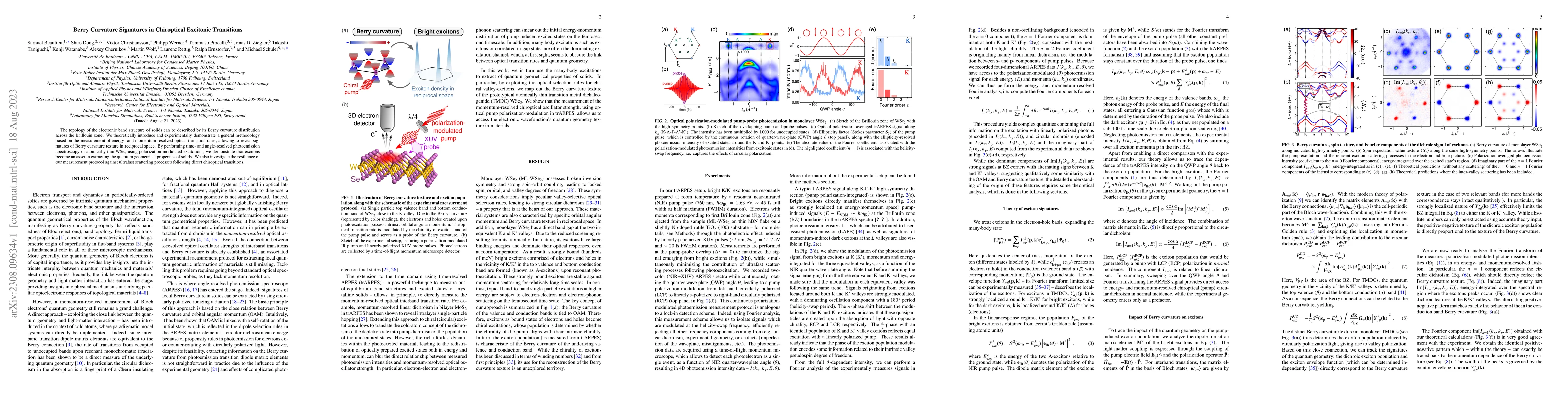 Thumbnail for Berry Curvature Signatures in Chiroptical Excitonic Transitions