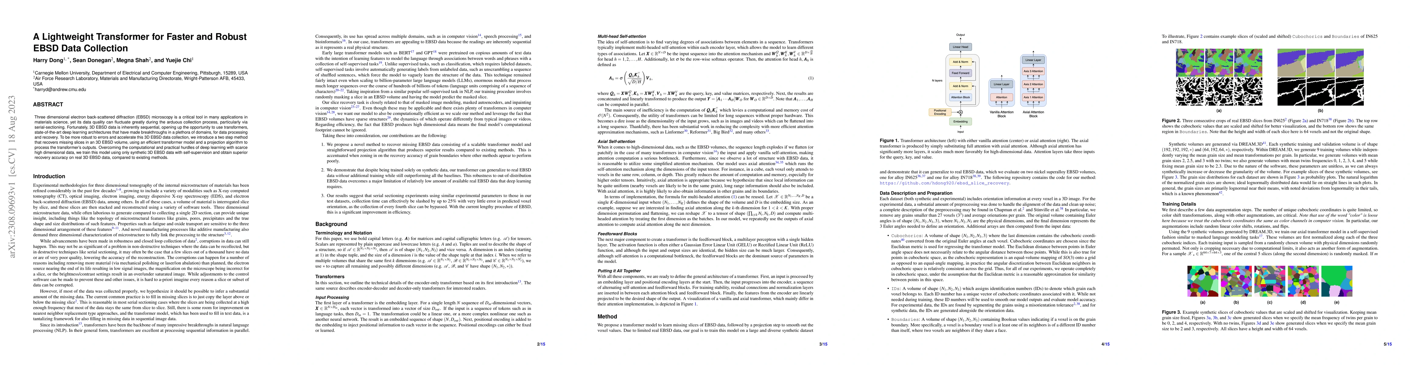 Thumbnail for A Lightweight Transformer for Faster and Robust EBSD Data Collection