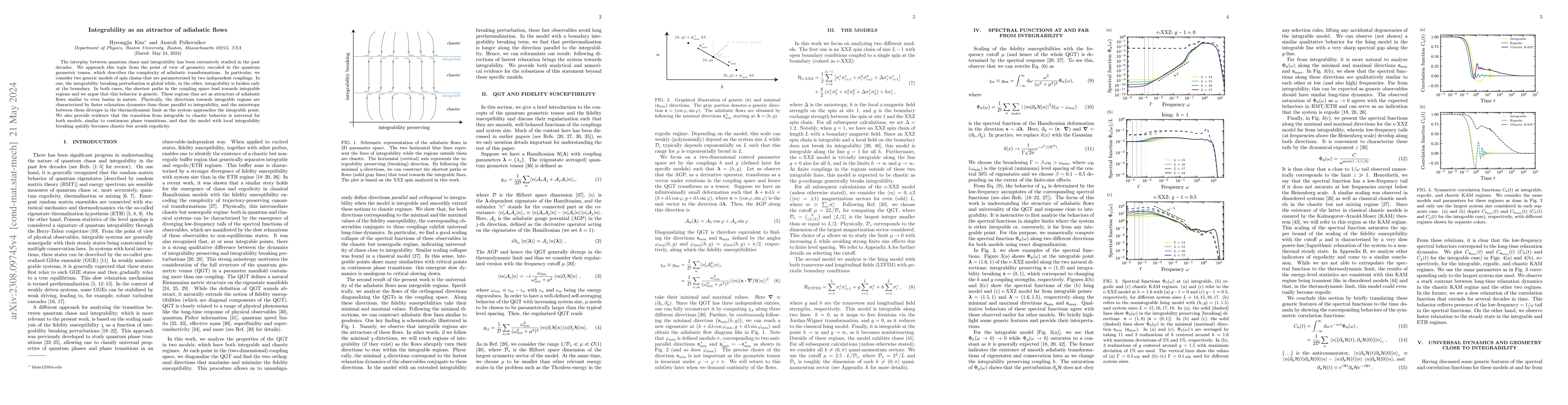 Thumbnail for Integrability as an attractor of adiabatic flows