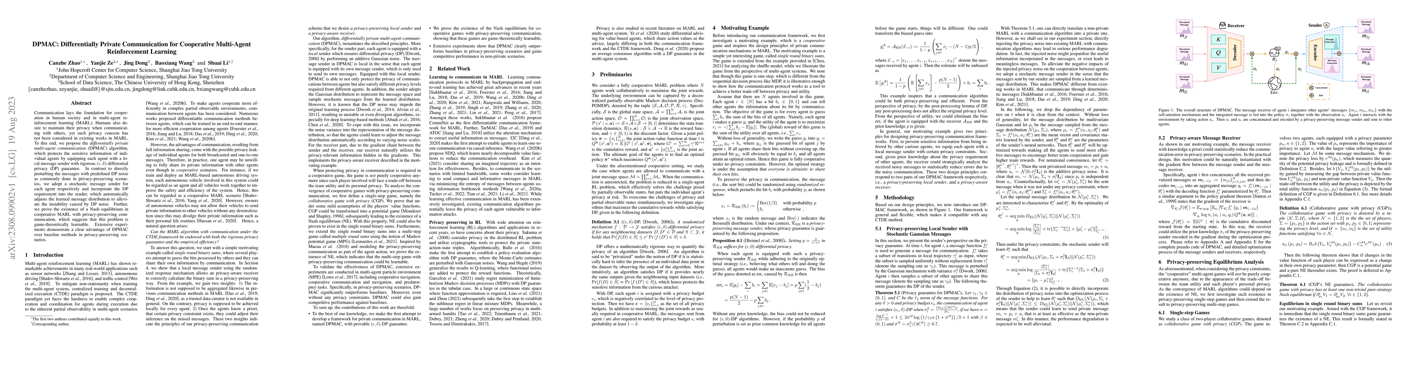 Thumbnail for DPMAC: Differentially Private Communication for Cooperative Multi-Agent
  Reinforcement Learning