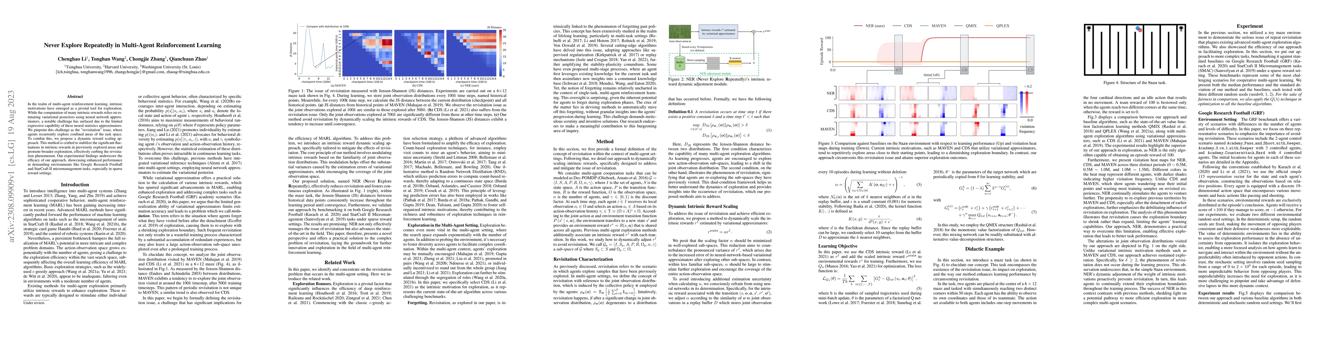 Thumbnail for Never Explore Repeatedly in Multi-Agent Reinforcement Learning