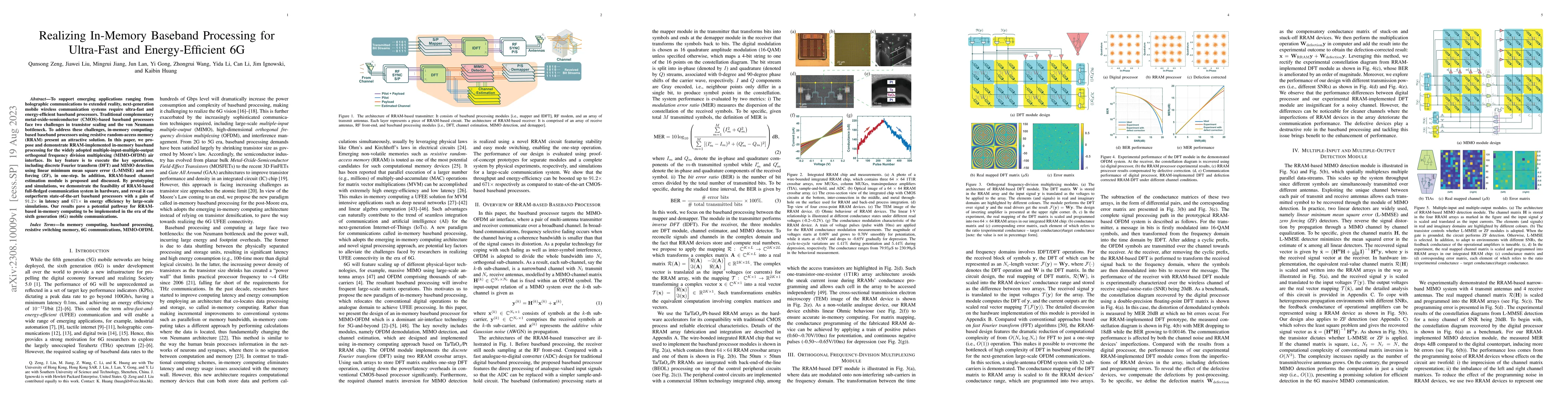 Thumbnail for Realizing In-Memory Baseband Processing for Ultra-Fast and
  Energy-Efficient 6G