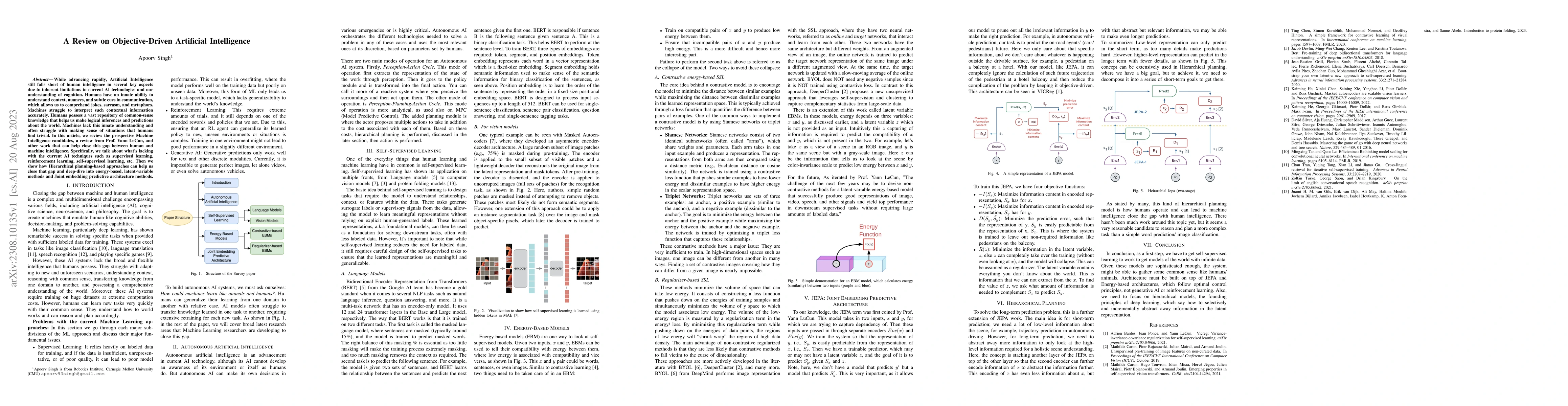 Thumbnail for A Review on Objective-Driven Artificial Intelligence