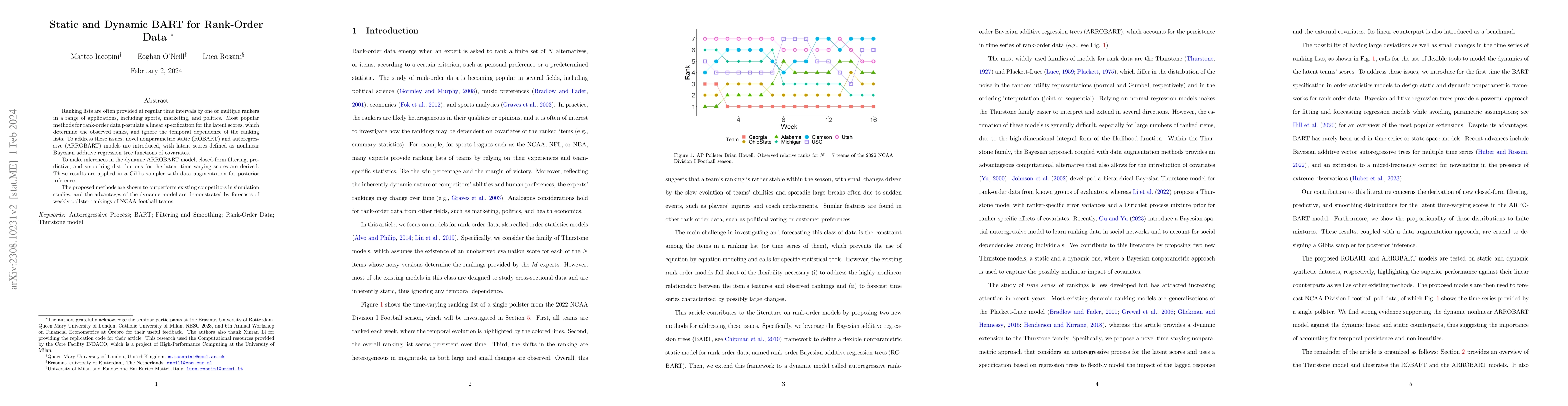 Thumbnail for Static and Dynamic BART for Rank-Order Data
