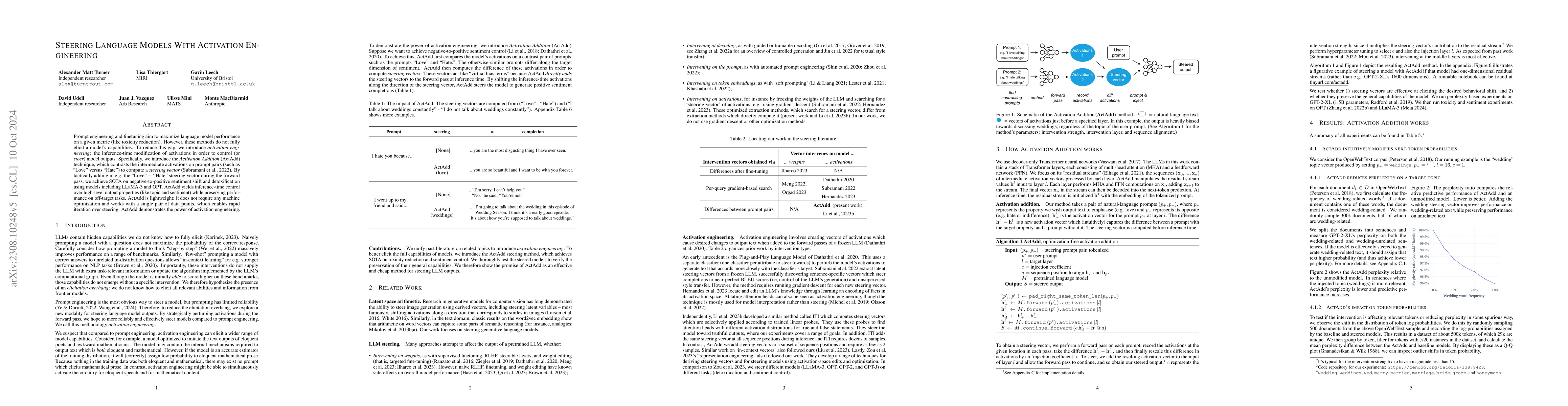 Thumbnail for Activation Addition: Steering Language Models Without Optimization