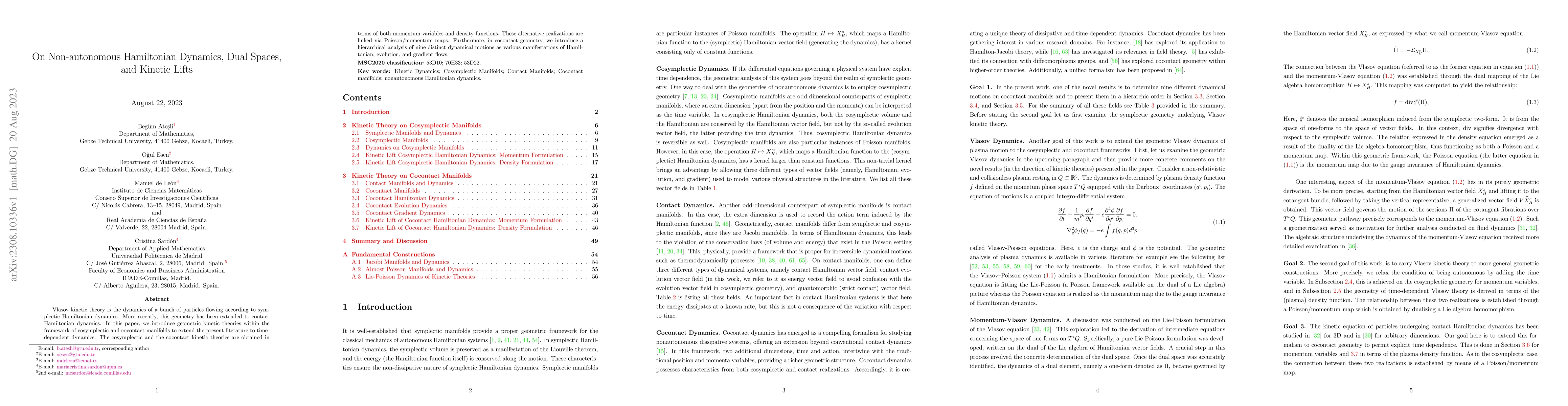 Thumbnail for On Non-autonomous Hamiltonian Dynamics, Dual Spaces, and Kinetic Lifts