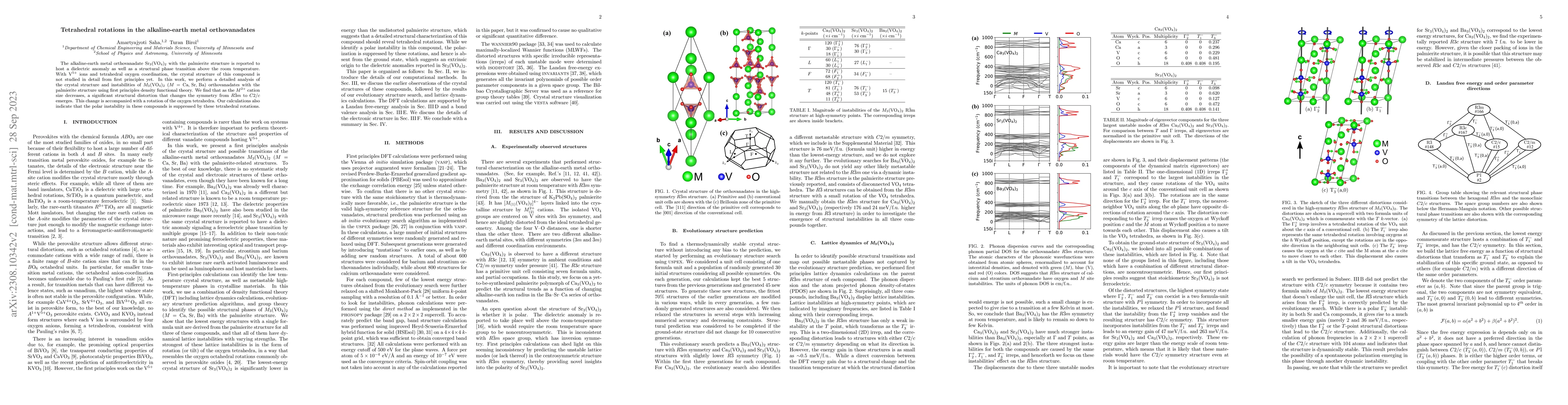Thumbnail for Tetrahedral rotations in alkaline-earth metal orthovanadates