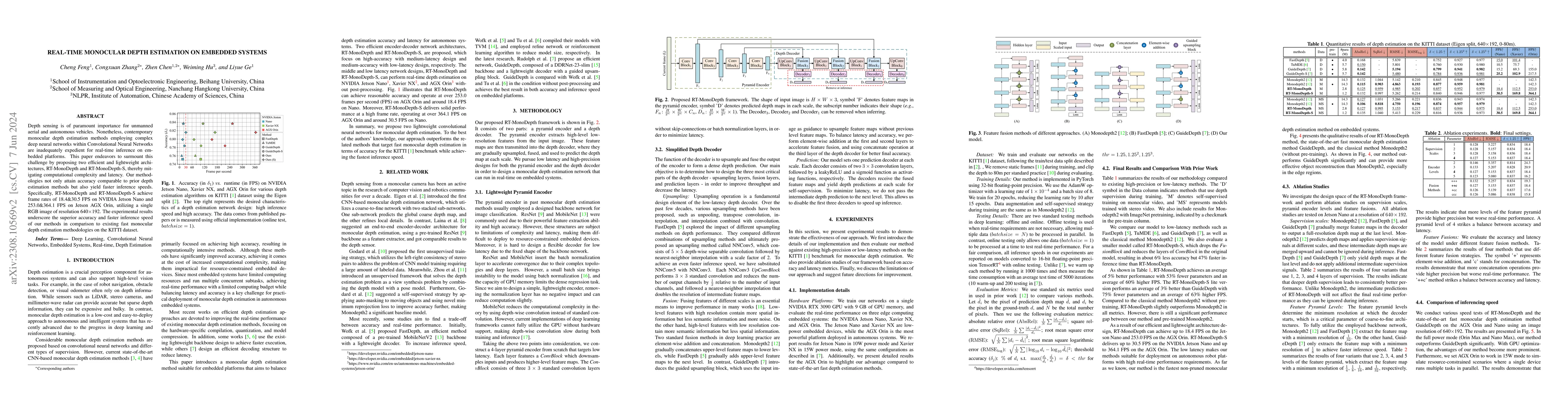 Thumbnail for Real-time Monocular Depth Estimation on Embedded Systems