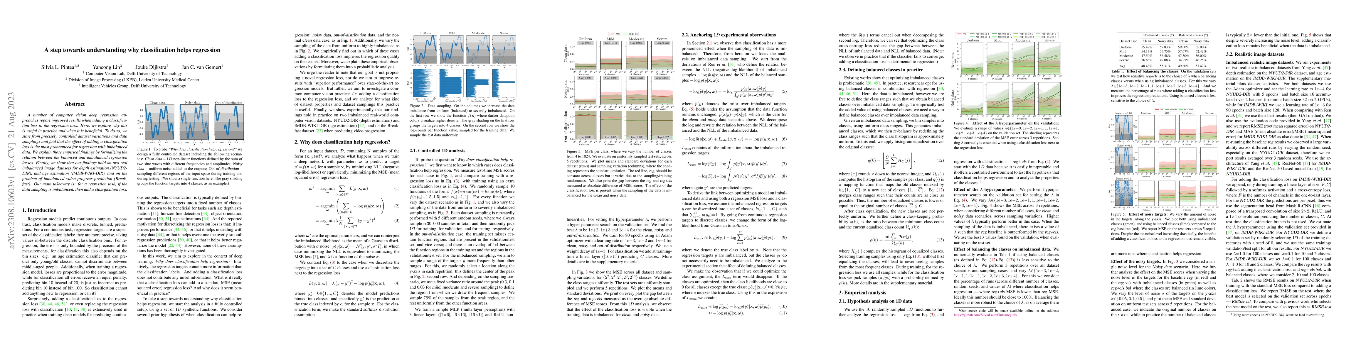 Thumbnail for A step towards understanding why classification helps regression