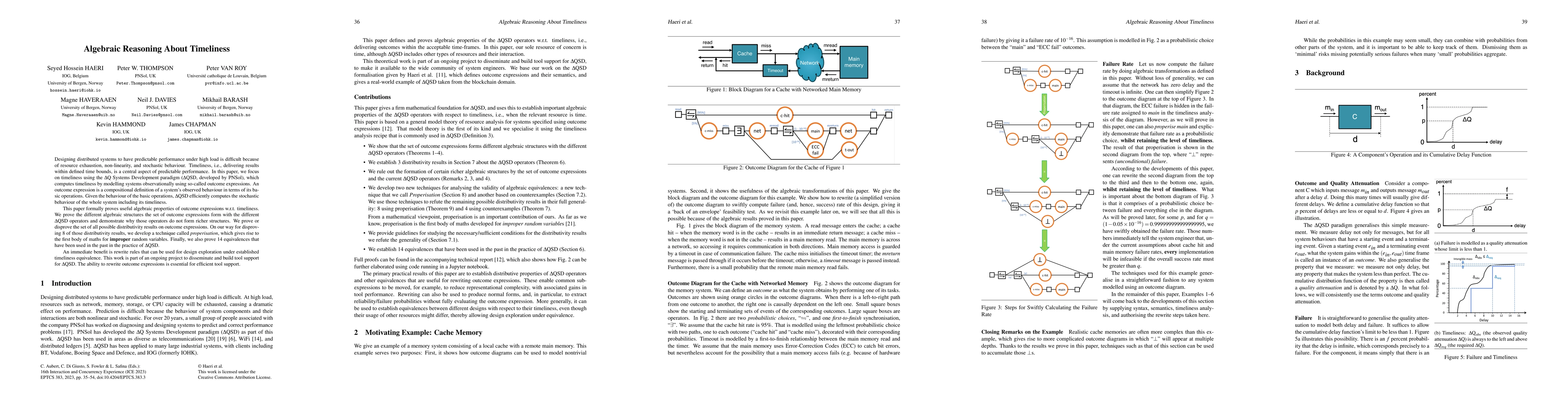 Thumbnail for Algebraic Reasoning About Timeliness