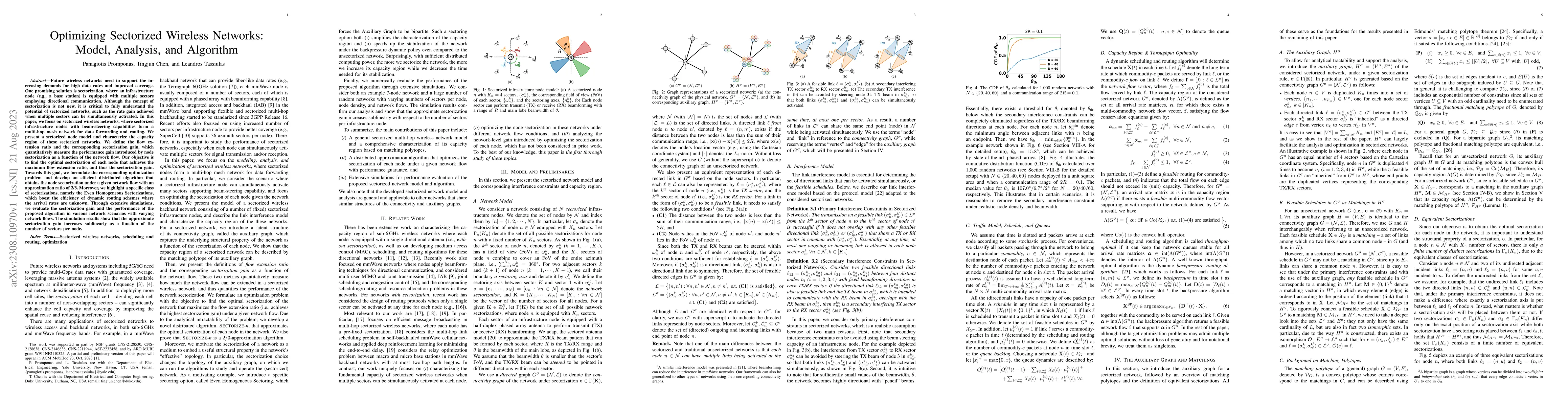 Thumbnail for Optimizing Sectorized Wireless Networks: Model, Analysis, and Algorithm