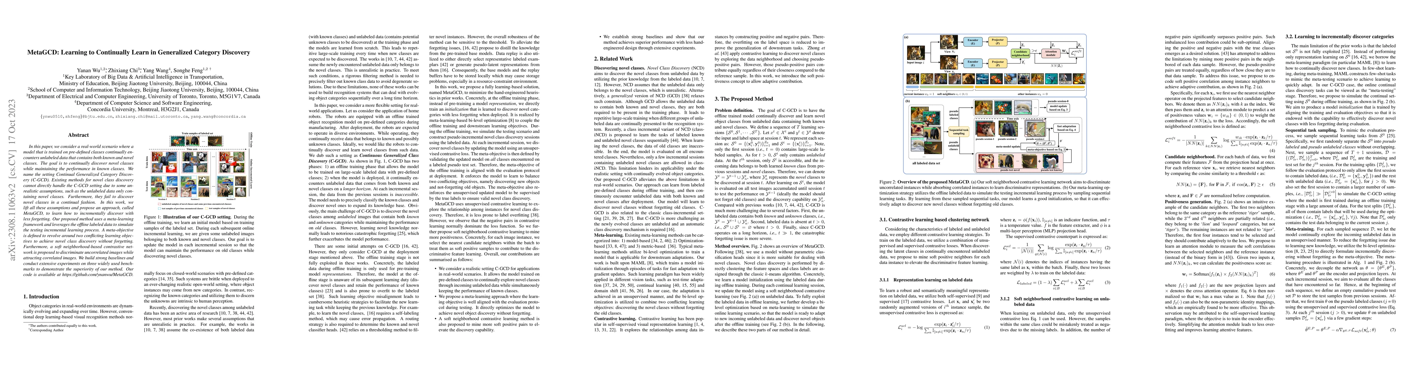 Thumbnail for MetaGCD: Learning to Continually Learn in Generalized Category Discovery